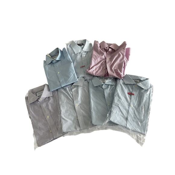 COPY - Bundle Charles Tyrwhitt Slim Fit Button Down CottonshirtsNeck Size 1…